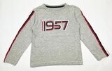 LULU CASTAGNETTE - Tee-shirt ML gris 1957 - 5 ans