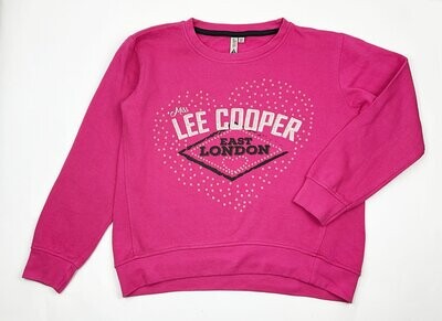 LEE COOPER - Sweat rose east London - 9/10 ans