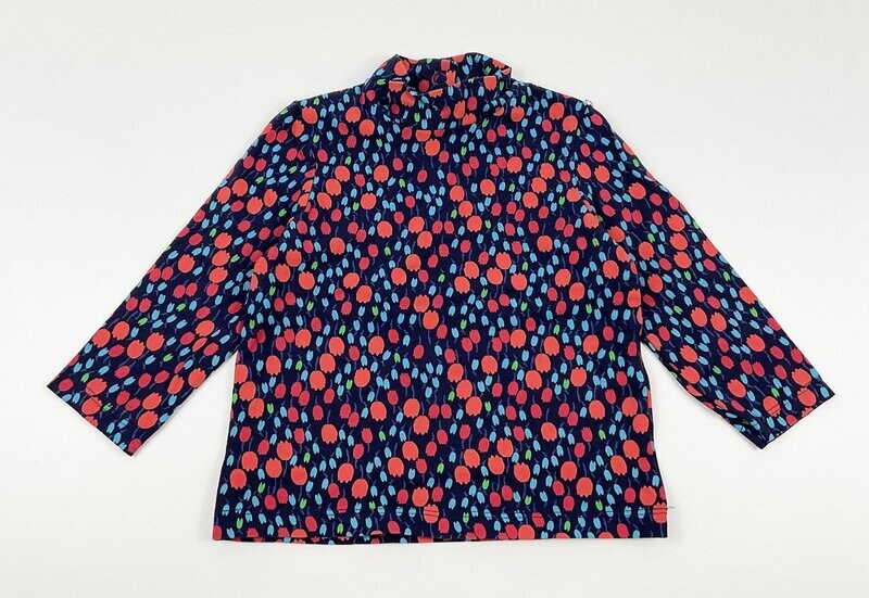 DU PAREIL AU MÊME - Sous-pull imprimé fleurs multicolores  - 6 mois