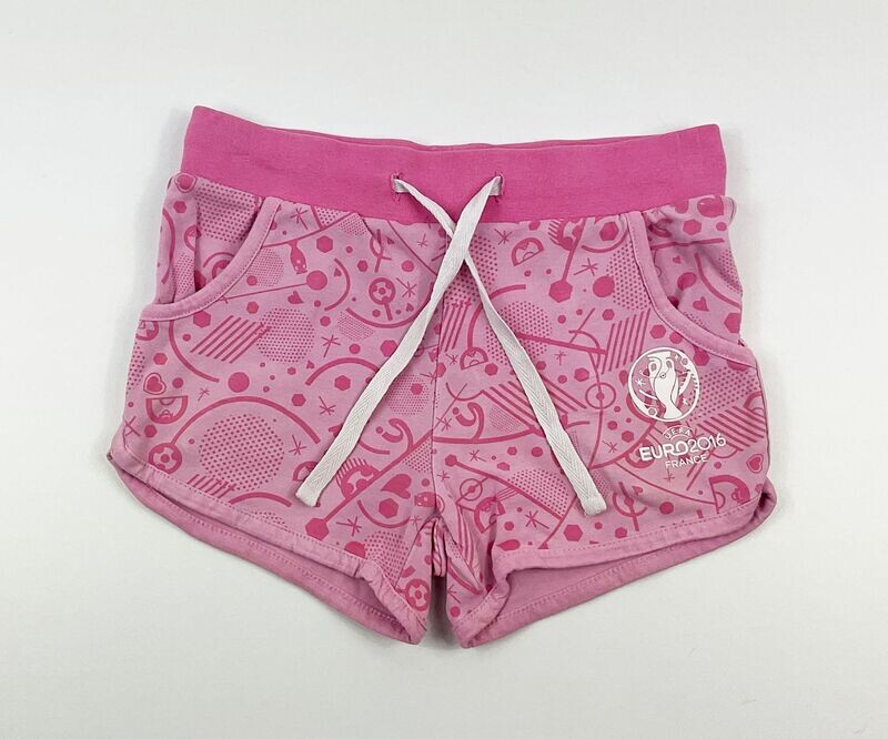 EURO 2016 - Short court sport rose - 4/6 ans