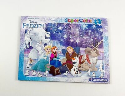 CLEMENTONI - Puzzle 15 pièces de DISNEY - ensemble des personnages de la reine des neiges