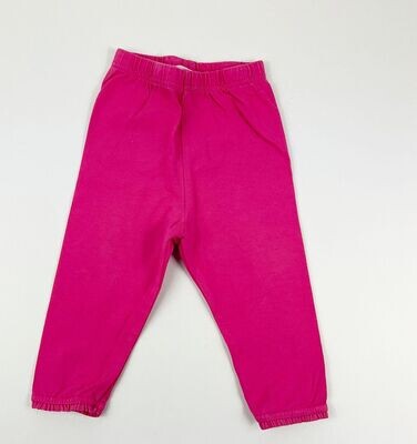 GRAIN DE BLÉ - Legging long rose fantaisie en bas - 6 mois