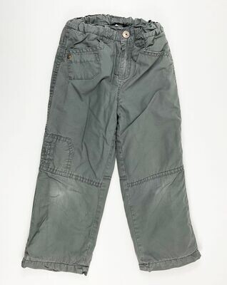 KIDKANAI - pantalon gris bouffant fourré polaire - 3 ans