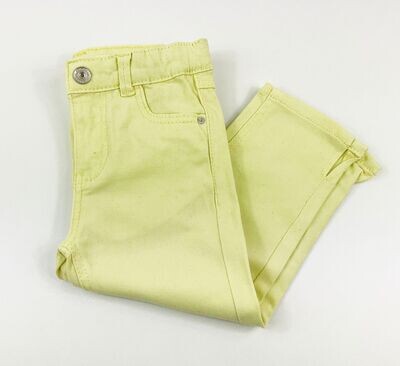 IN EXTENSO - pantalon denim jaune clair - 3 ans