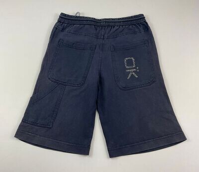 OKAIDI - Short léger bleu marine logo poche arrière  - 5 ans