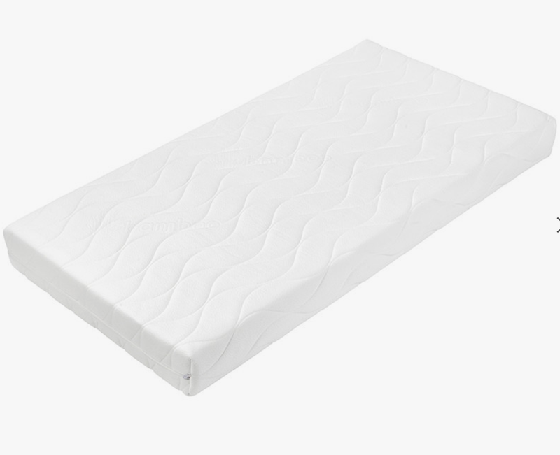 BAMBOO - Matelas pour lit bébé ou parapluie en fibre de bambou + draps