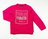 IN EXTENSO - Pull rose fuchsia This is magic - 4 ans