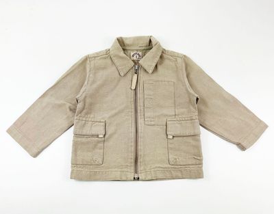 PETIT BOY - Veste beige en lin - 18 mois