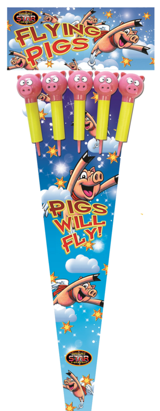 Flying Pigs (5 Piece + Firing Tube)