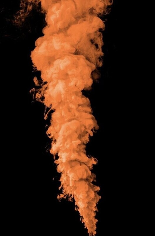 Orange Smoke Flares