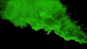 Green Smoke Flares