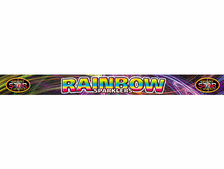 Rainbow Sparklers
