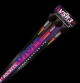 VSR3 3" Shell Rockets ( 3 Piece + Firing Tube)