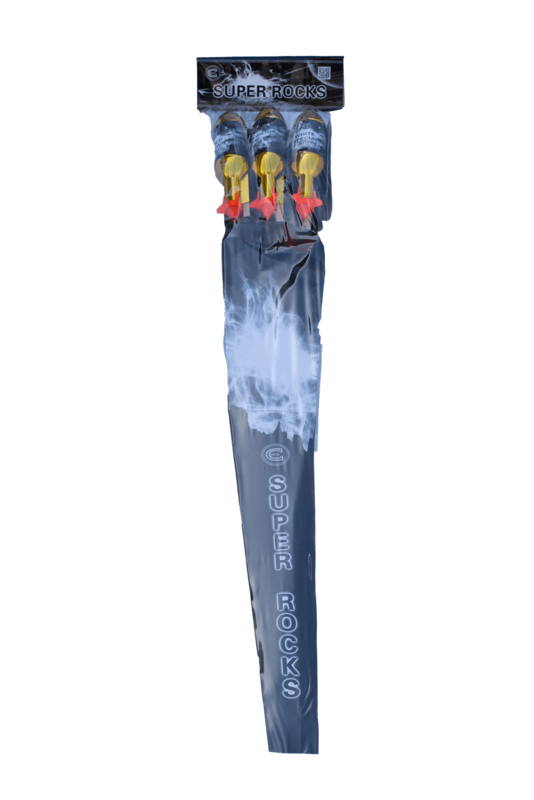 Super Rockets (3 Piece + Firing Tube) Super Rockets (3 Piece + Firing Tube)