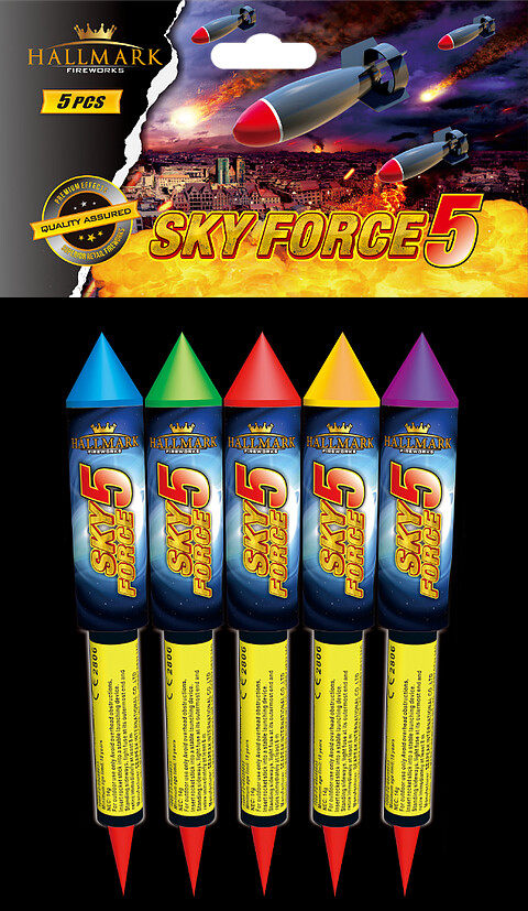 Sky Force 5 (5 Piece + Firing Tube) Sky Force 5 (5 Piece + Firing Tube)