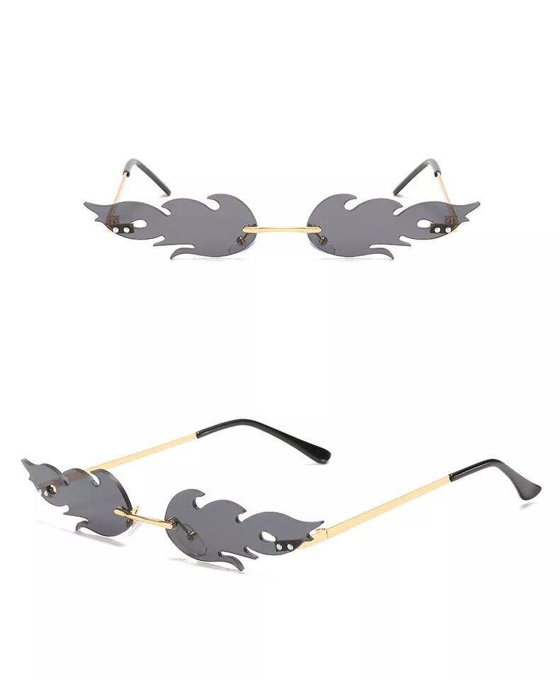 Women flame sunglasses