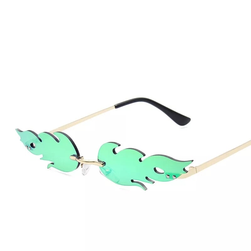 Women flame sunglasses