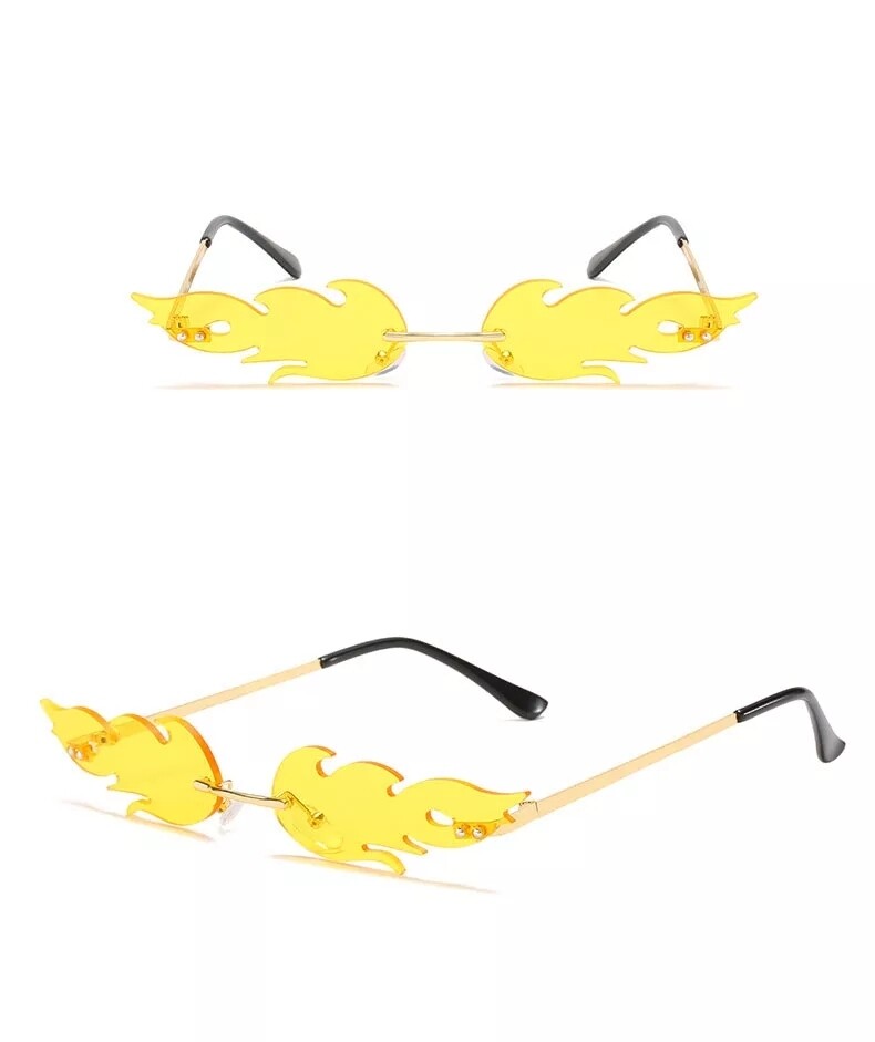 Women flame sunglasses