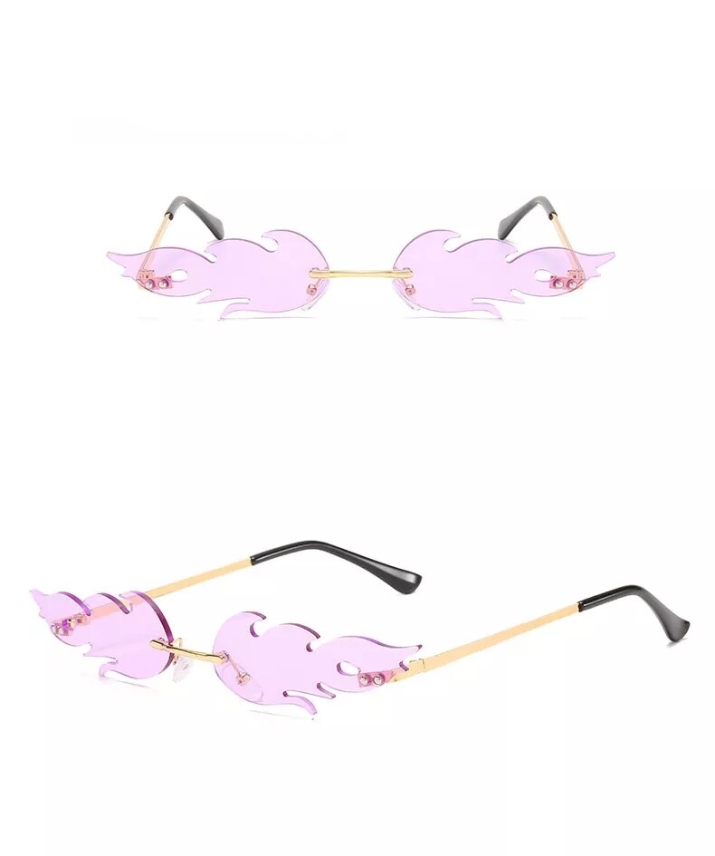 Women flame sunglasses