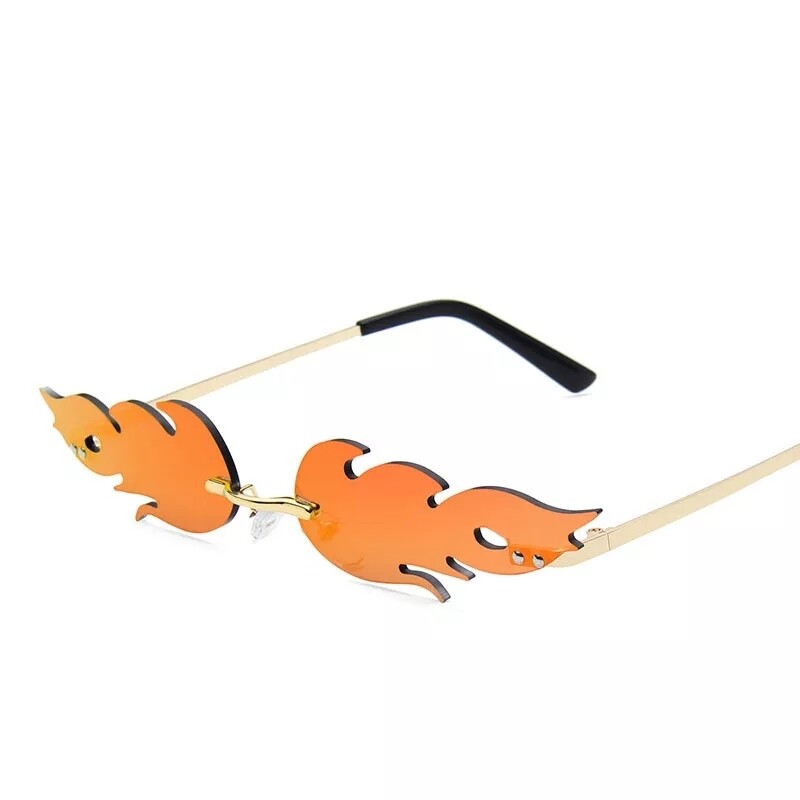 Women flame sunglasses