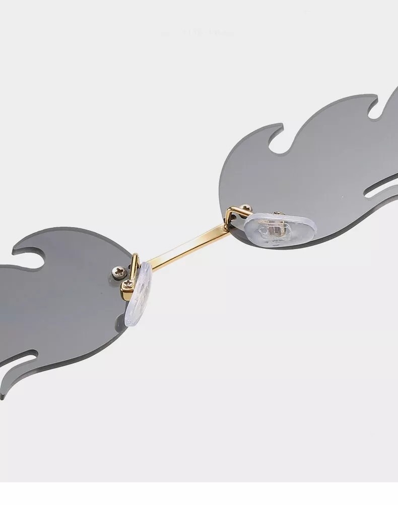 Women flame sunglasses