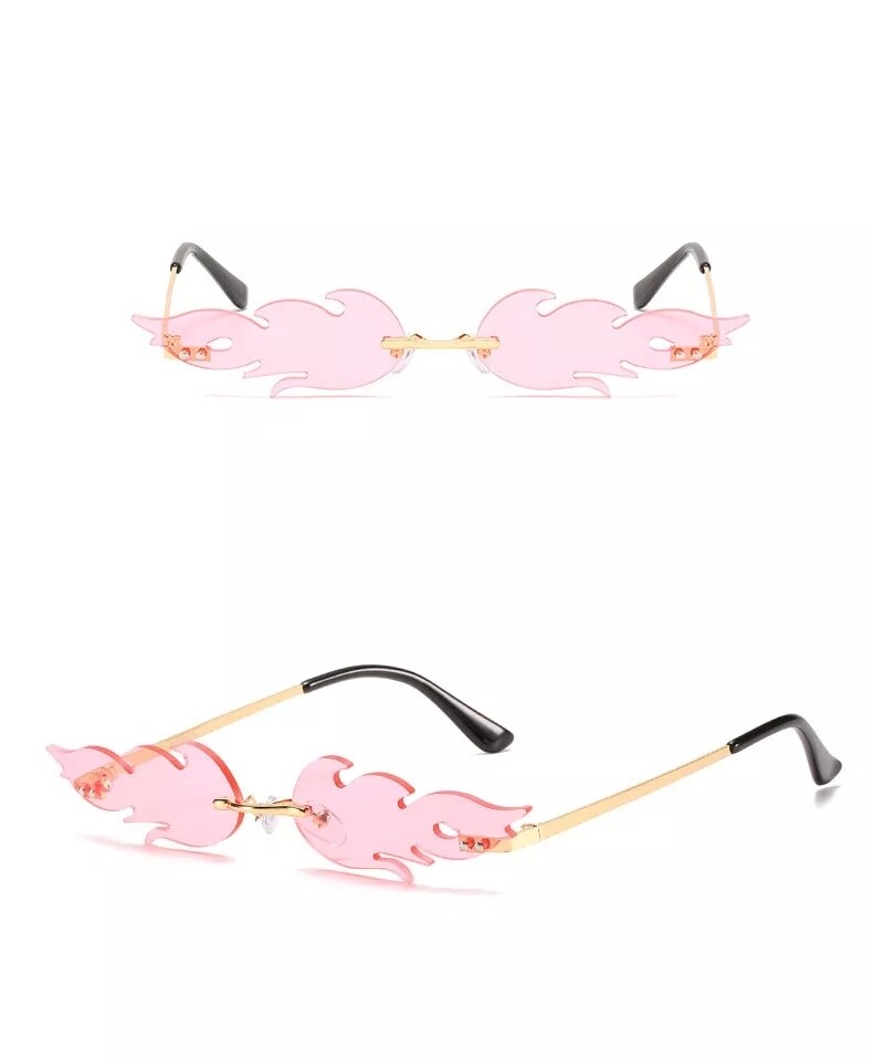 Women flame sunglasses