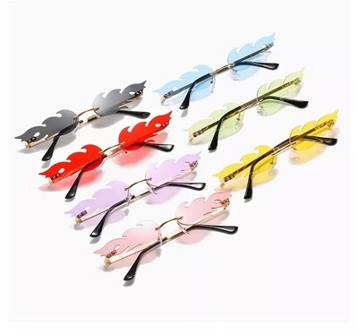 Women flame sunglasses