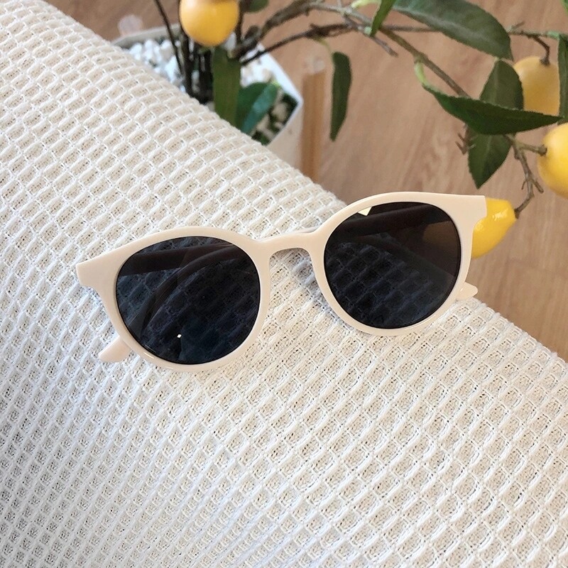 Round Sunglasses Women Brand Designer Vintage
