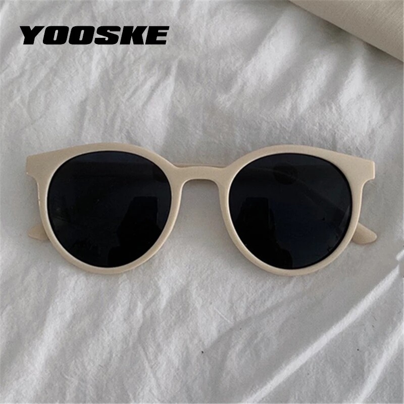 Round Sunglasses Women Brand Designer Vintage