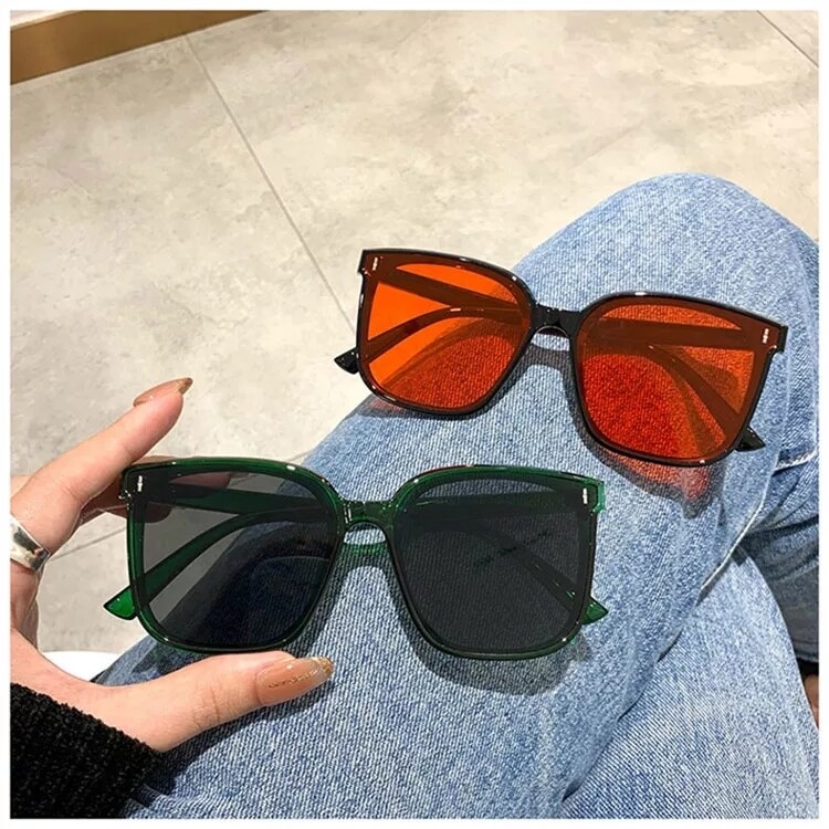 2021 classic vintage square sunglasses