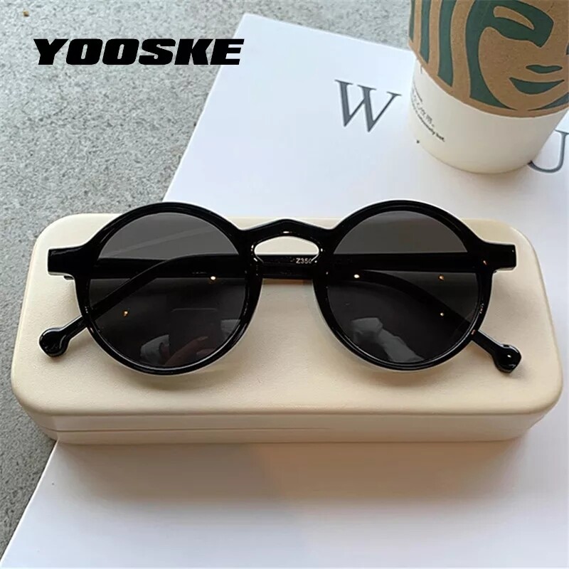 Retro round Sunglasses