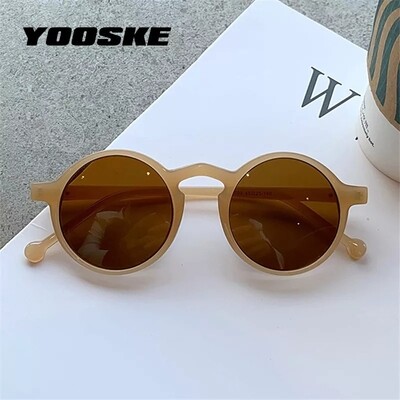 Retro round Sunglasses