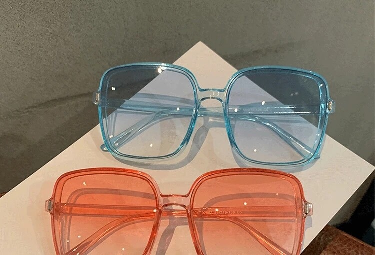 Oversized Sunglasses Women Luxury Designer Vintage