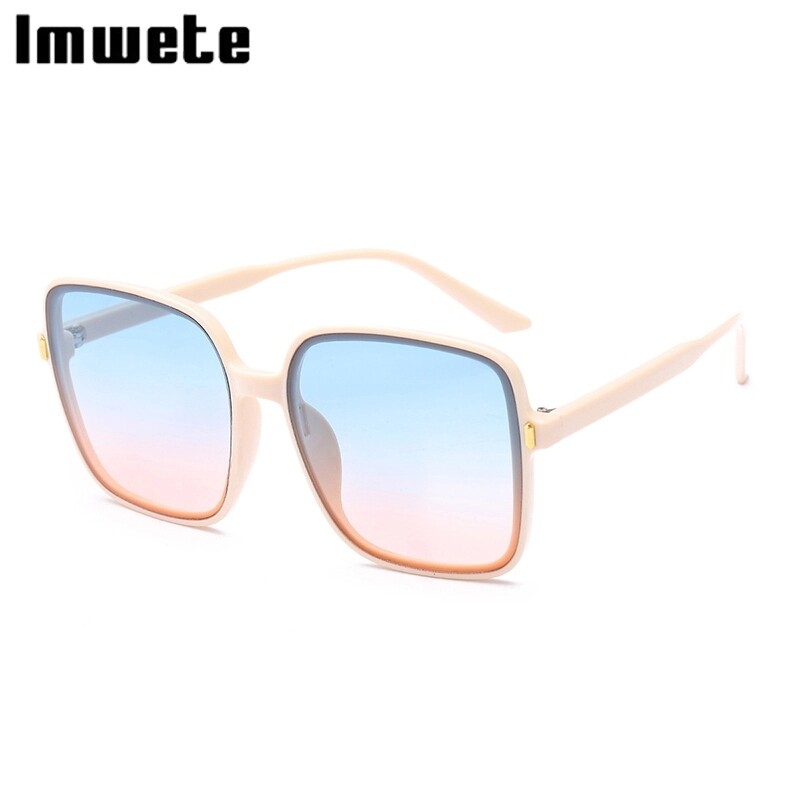 Oversized Sunglasses Women Luxury Designer Vintage