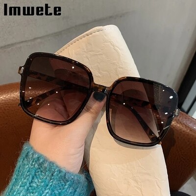 Oversized Sunglasses Women Luxury Designer Vintage
