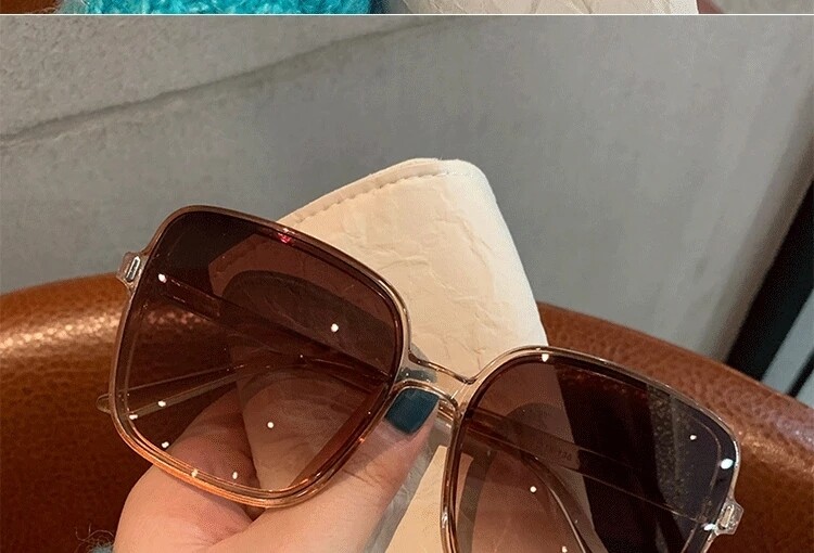 Oversized Sunglasses Women Luxury Designer Vintage