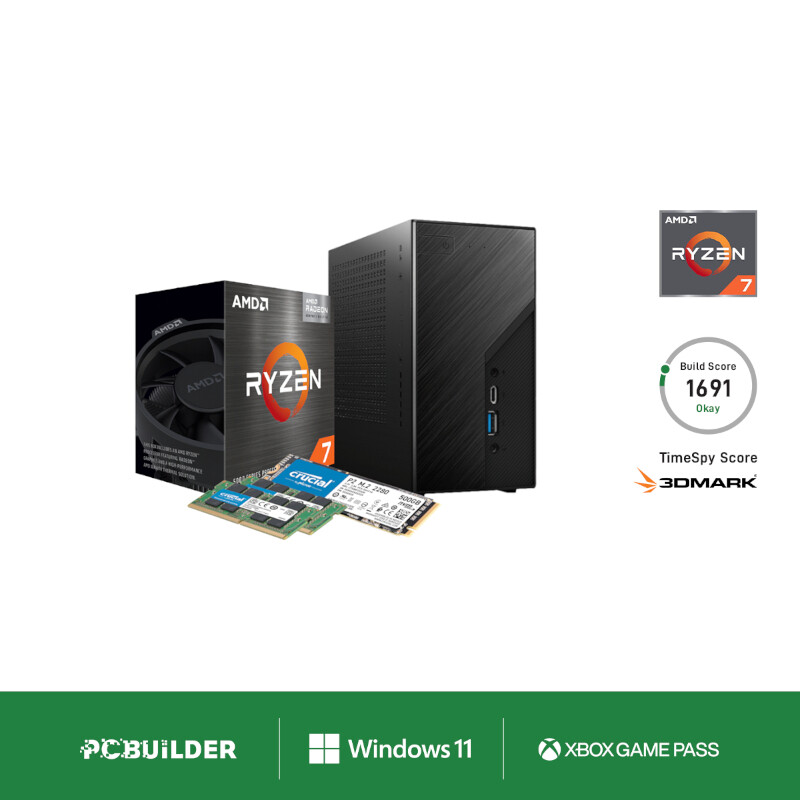 Ryzen 7 5700G EXTRACTION Windows 11 Gaming PC