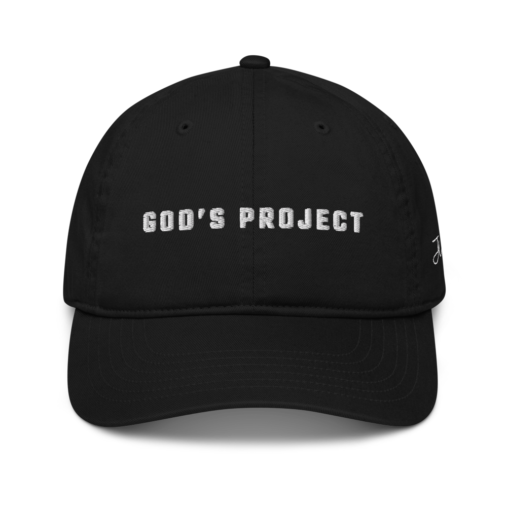 "God's Project" Dad Hat - by JUST C.O.S.