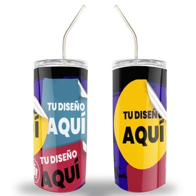 Termo tumbler personalizado con tu propio diseño