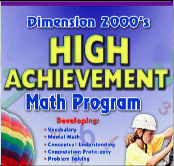 High Achievement Math Program (3-8)