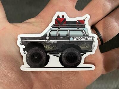 Wagonator Sticker