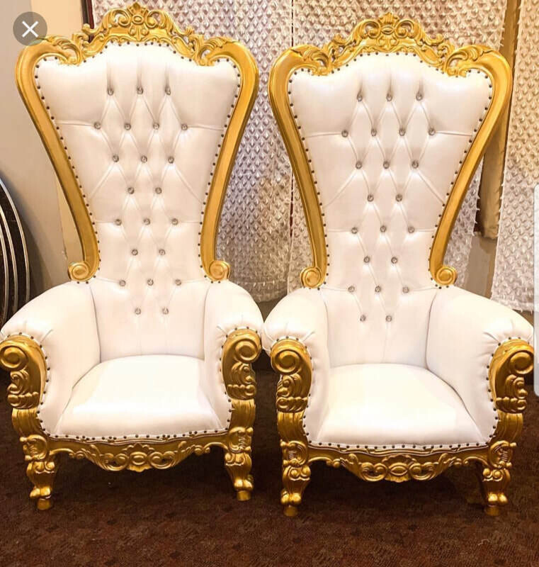 6ft Throne Chairs