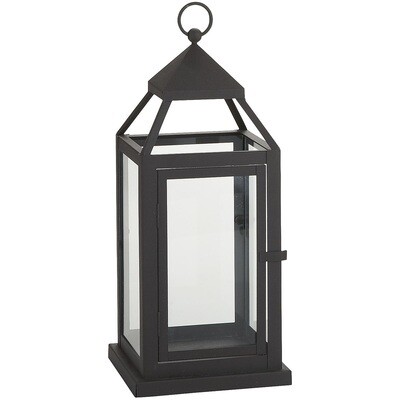 Brown Wrought Iron Lantern