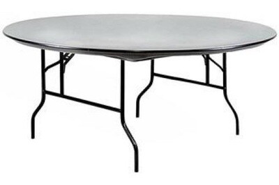 60" Round banquet Table
