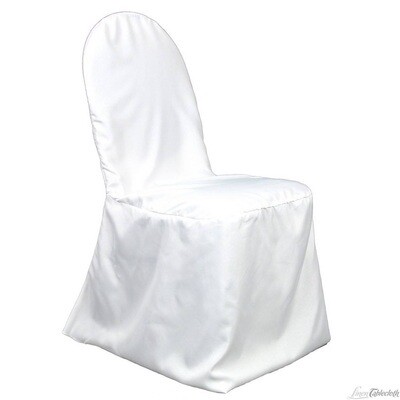 White Traditional Chair Covers