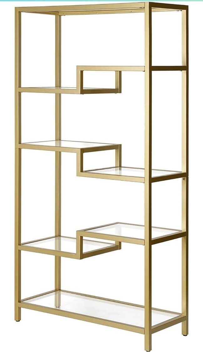 Gold Bookshelf