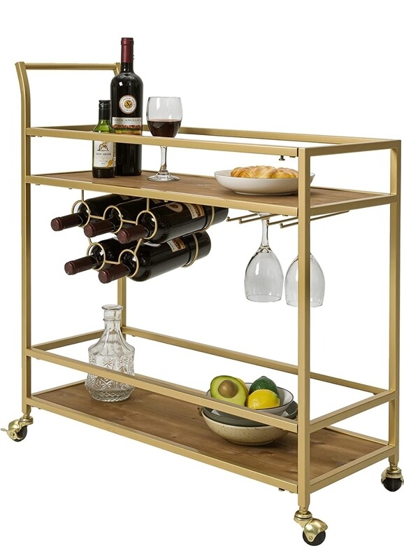 Gold Bar Cart