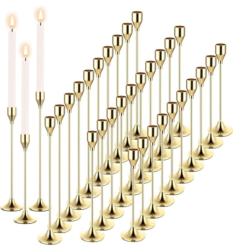 Gold Candle Holders sets