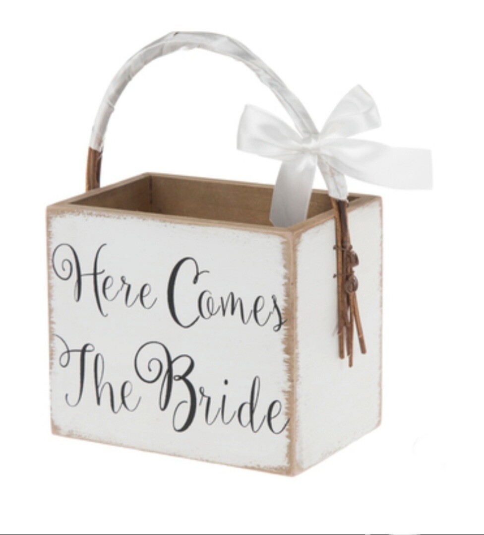 Flower girl basket
