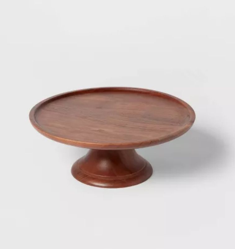 Wood Cake Stand